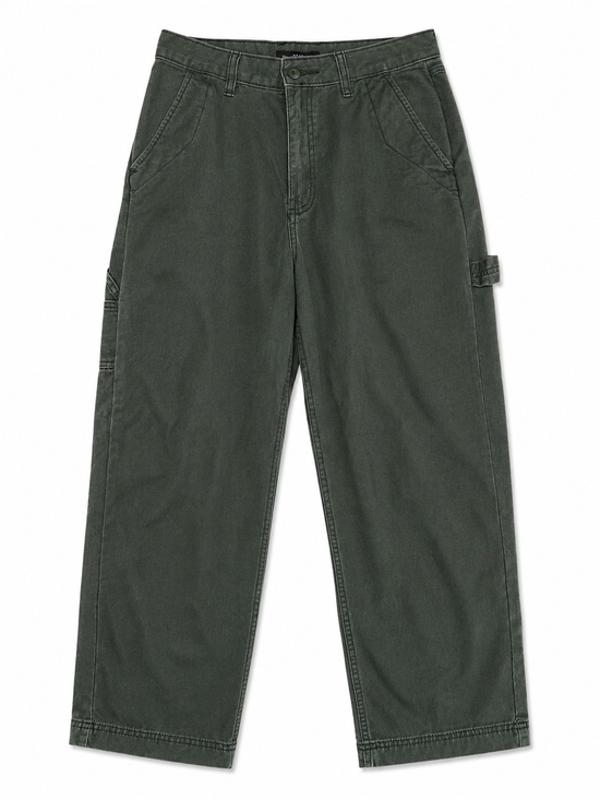 Vans Pants - Vans Women's Cargo Pants in Dark Olive Green, Size 26